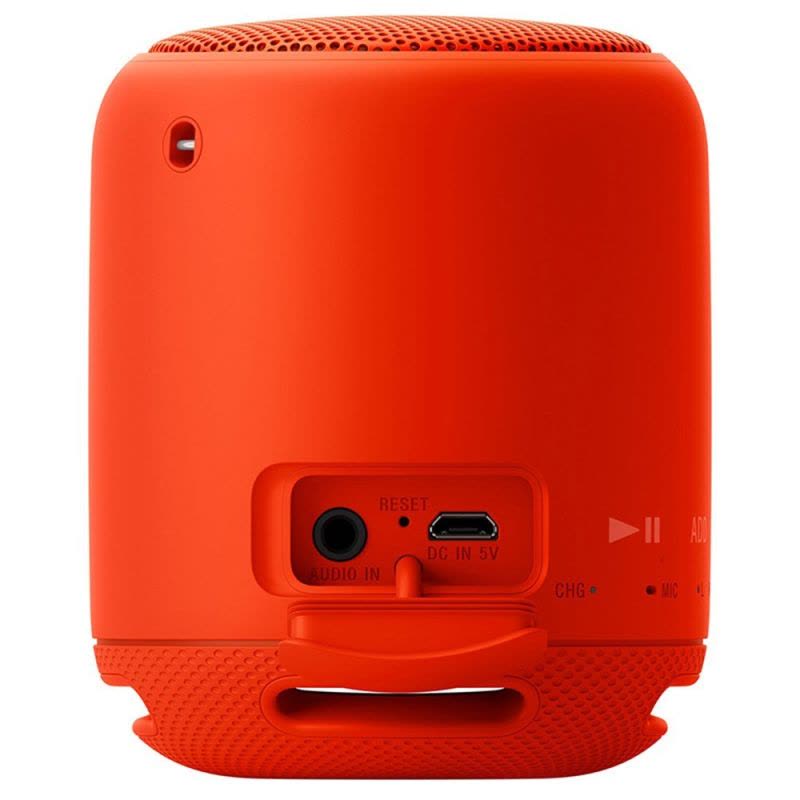 索尼(SONY) SRS-XB10/RC 便携迷你音响 IPX5防水设计 重低音无线蓝牙音箱 红色图片