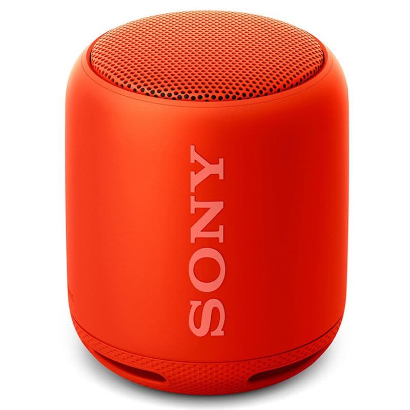 索尼(SONY) SRS-XB10/RC 便携迷你音响 IPX5防水设计 重低音无线蓝牙音箱 红色图片