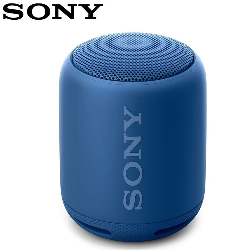 索尼(SONY) SRS-XB10/LC 便携迷你音响 IPX5防水设计 重低音无线蓝牙音箱 蓝色