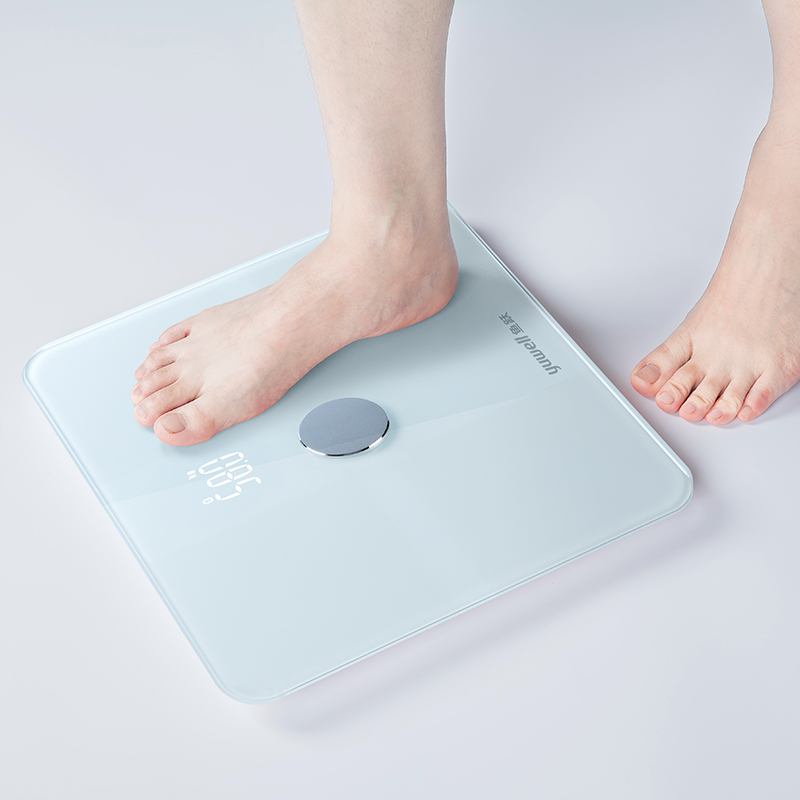 鱼跃(yuwell)电子体脂秤P1 准确测人体脂肪健康秤 成人家用测脂肪测体重成人健康秤器械体脂称