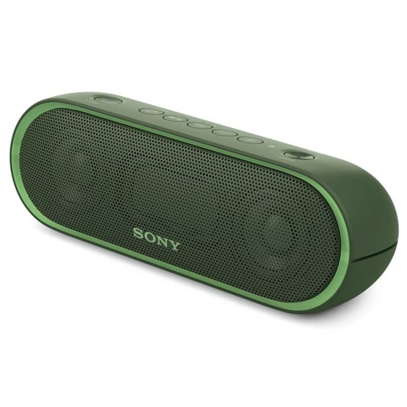 索尼(SONY) SRS-XB20/GC 重低音无线蓝牙音箱 IPX5防水设计便携迷你音响 绿色图片