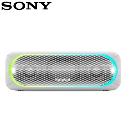 索尼(SONY) SRS-XB30/WC 重低音无线蓝牙音箱 IPX5防水设计便携迷你音响 白色