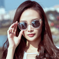 威古氏墨镜女潮2017新款圆脸偏光太阳镜女长脸太阳镜女9060