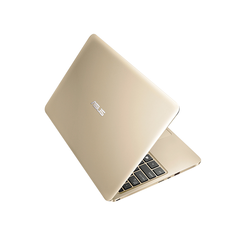 华硕(ASUS)思聪本E200 11.6英寸笔记本电脑(Intel四核处理器 2G 128G固态 金色 HD)
