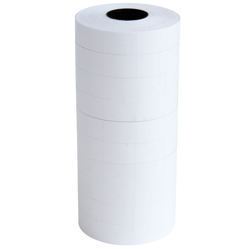 得力(deli)3209 双排打印标签 10卷/筒 23×16mm 标价纸 打价纸 标价机专用标签 打码纸 价格签