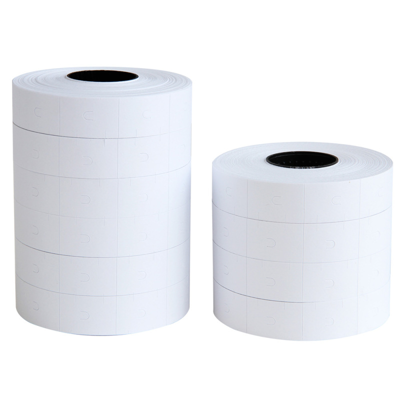 得力(deli)3209 双排打印标签 10卷/筒 23×16mm 标价纸 打价纸 标价机专用标签 打码纸 价格签