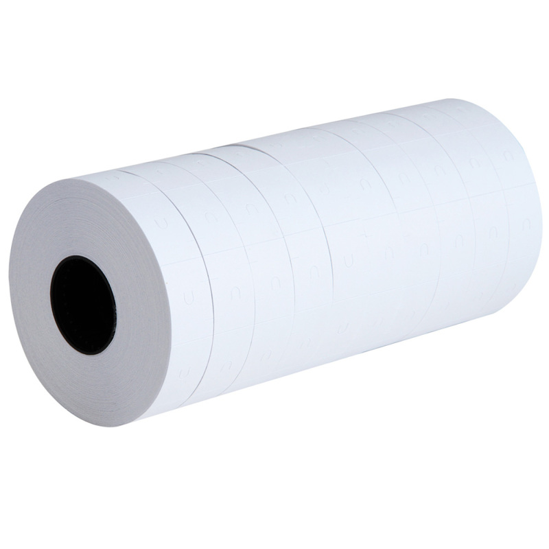 得力(deli)3209 双排打印标签 10卷/筒 23×16mm 标价纸 打价纸 标价机专用标签 打码纸 价格签