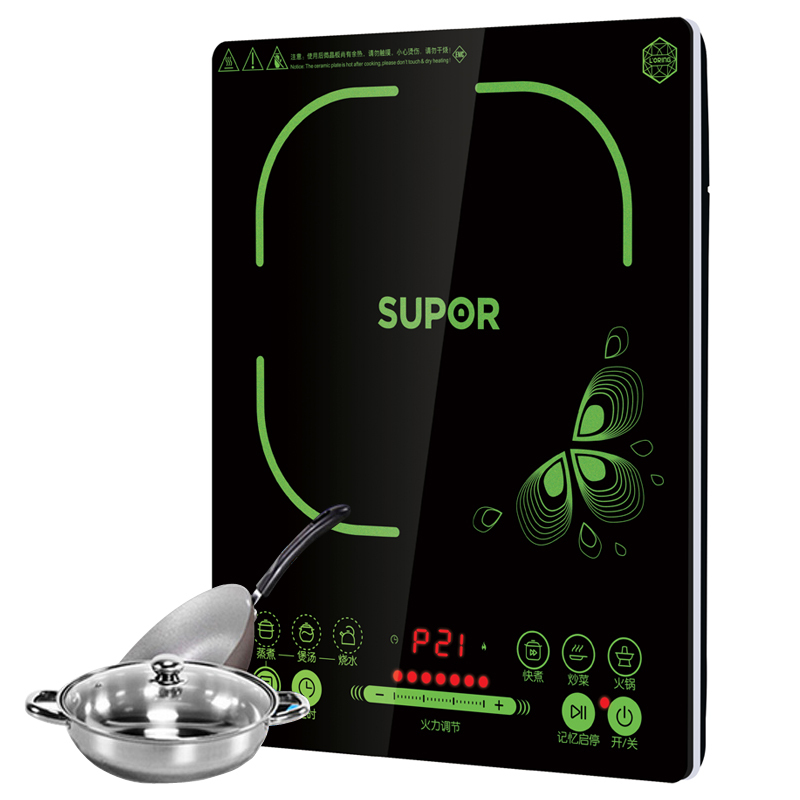 苏泊尔(SUPOR)电磁炉 整板触控 SDHC8E15-210J电磁灶