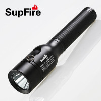 Suprire正品SupFire神火D6 防爆强光手电筒IP68专业巡逻隔爆LED充电远射