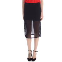 A&D女士薄纱半身短裙