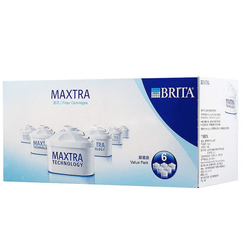 碧然德 Brita 净水器 净水壶 Maxtra 专用多效滤芯 6枚装图片