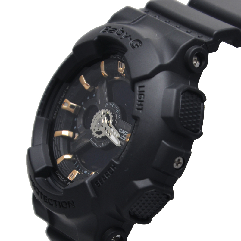 卡西欧(casio)手表 baby-g系列时尚运动女表ba-110ga-1a