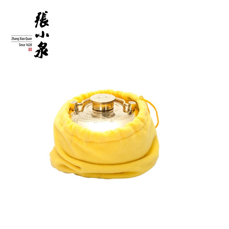 张小泉Zhang Xiao Quan汤婆子C60560400龙凤合金暖心系列汤婆子小号铜质加厚注水热水袋暖手宝