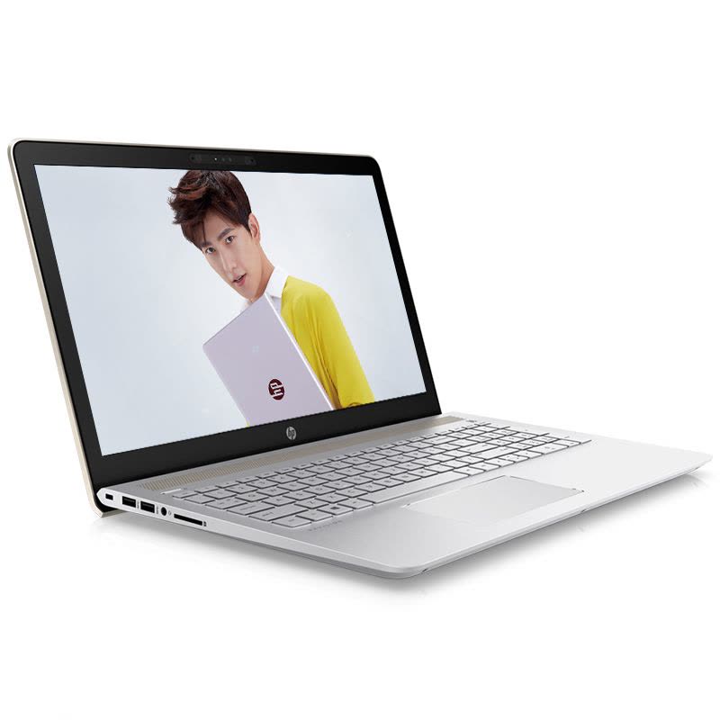 惠普（HP）畅游者Pavilion 15-cc708TX15.6英寸轻薄本笔记本电脑（Intel I5-7200U 4GB 500GB 2G独显 金色）图片