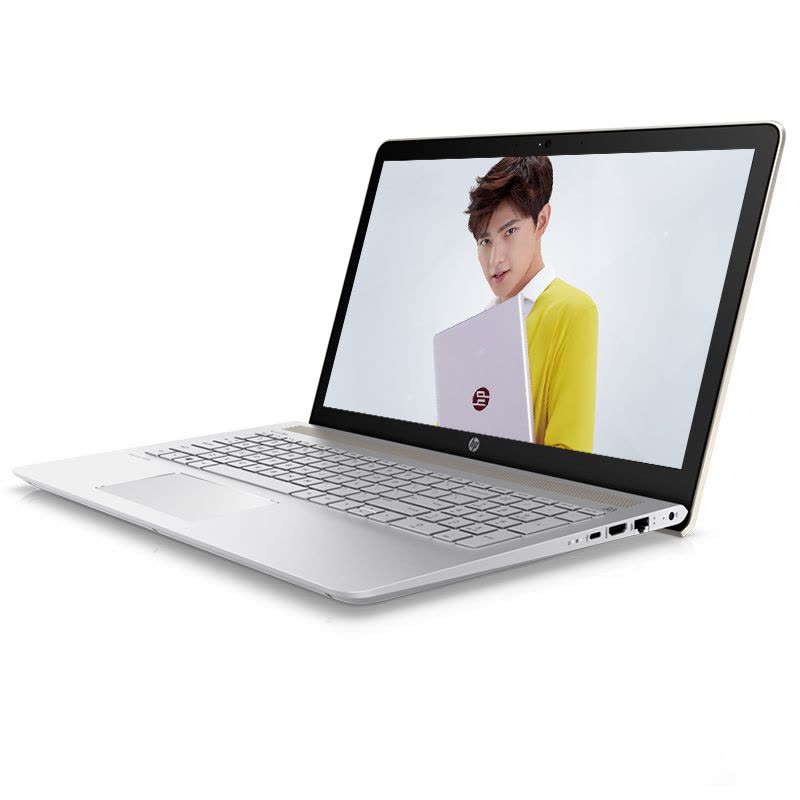 惠普（HP）畅游者Pavilion 15-cc708TX15.6英寸轻薄本笔记本电脑（Intel I5-7200U 4GB 500GB 2G独显 金色）图片