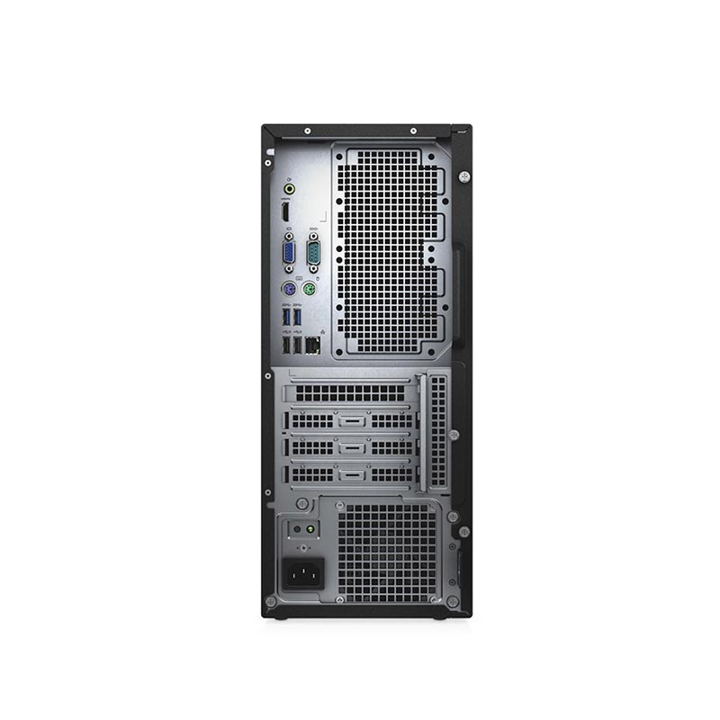 戴尔(DELL)成铭3977商用台式电脑 单主机(i3-7100 4GB 1TB+128G固态 DVDRW W10H)高清大图