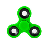ESCASE 指尖陀螺三叶成人 手指陀螺edc手转指间陀螺,高速美国成人手指螺旋(无夜光) 手机支架陀螺 绿色