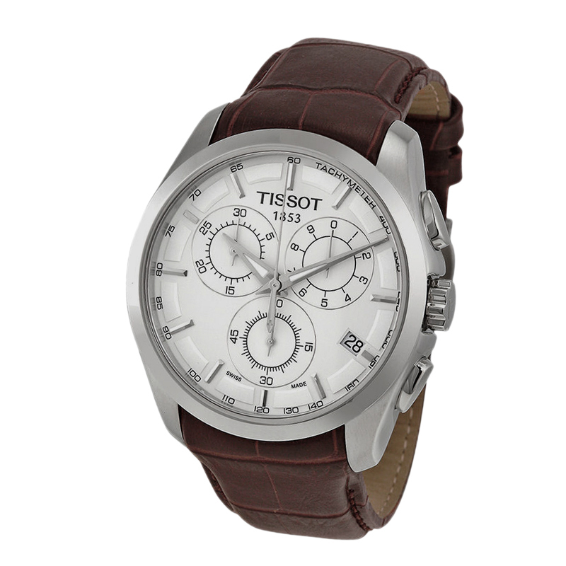 瑞士原装 天梭TISSOT-库图系列 T035.617.16.031.00 男士石英表