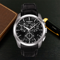 原装瑞士 天梭TISSOT-库图系列 T035.617.16.051.00 男士石英表