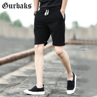 Gurbaks2017韩版潮流沙滩裤男运动中裤夏天简约休闲短裤男 五分裤GD480