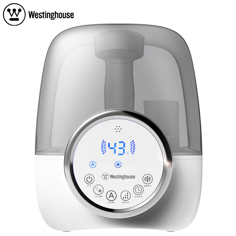 美国西屋(Westinghouse)智能超声波加湿器 SRK-W690 湿度可设定 净水滤芯 FND智能显示屏