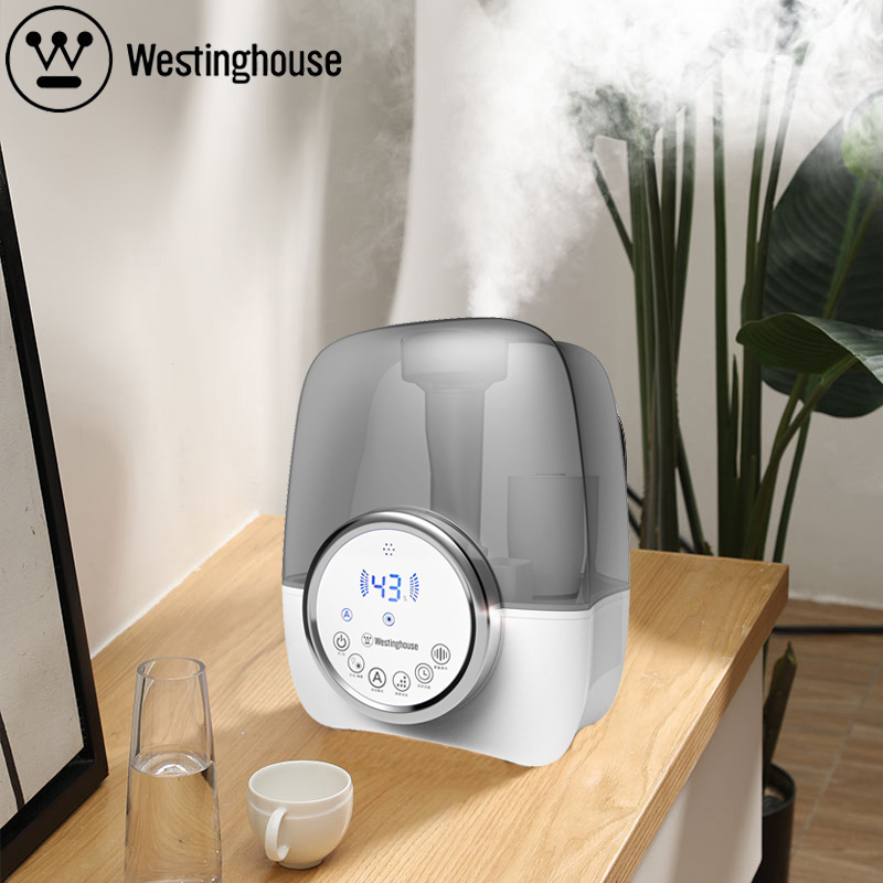 美国西屋(Westinghouse)智能超声波加湿器 SRK-W690 湿度可设定 净水滤芯 FND智能显示屏