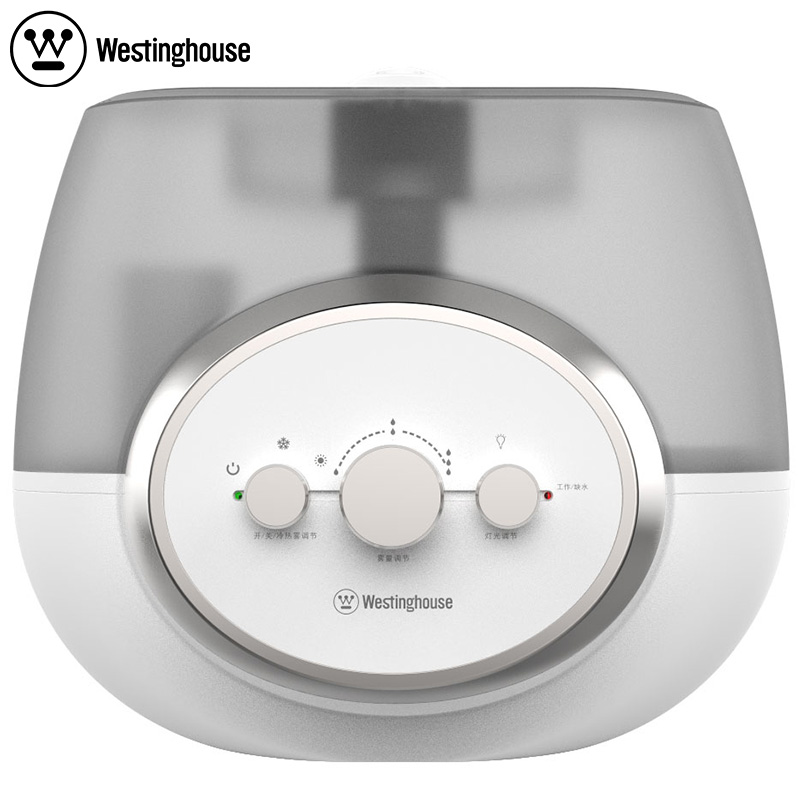 美国西屋(Westinghouse)超声波加湿器 SRK-W610 内有净水滤芯 国际出口品质 百年西屋 值得拥有