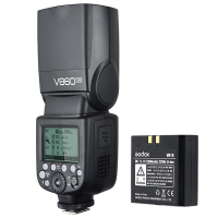 神牛(Godox)V860II-N 尼康机顶灯2.4G无线接收外拍灯TTL1/8000s高速锂电闪光灯