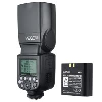 神牛(Godox)V860II-N 尼康机顶灯2.4G无线接收外拍灯TTL1/8000s高速锂电闪光灯