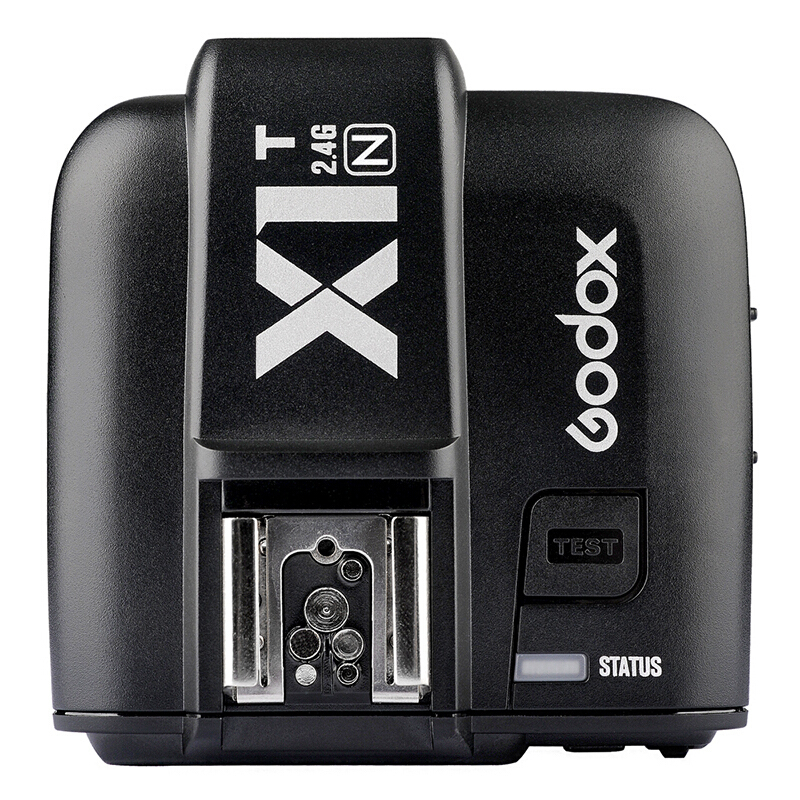 神牛(Godox)X1T-N 2.4G无线发射器机顶外拍灯触发器引闪器 尼康高速同步TTL单发射器 单发射器