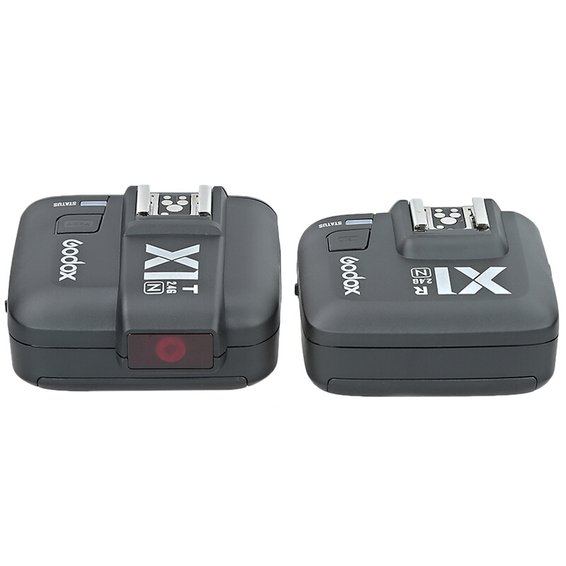 神牛(Godox)X1N TTL高速同步1/8000引闪器和2.4G无线发射器 尼康单反触发器一套