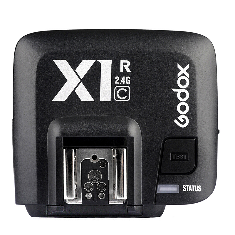神牛(Godox)X1R-C 单接收器2.4G无线引闪器 闪光灯触发器佳能版