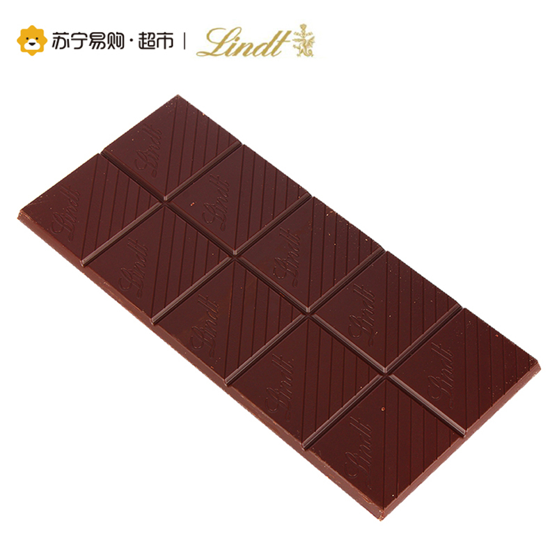 瑞士莲 特醇排装70%可可黑巧克力 100g*3块