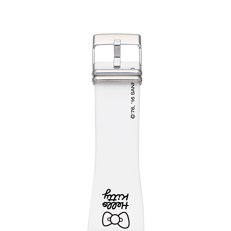 EPSON Smart Canvas 爱普生时感主题手表表带 hello kitty (白)高清大图