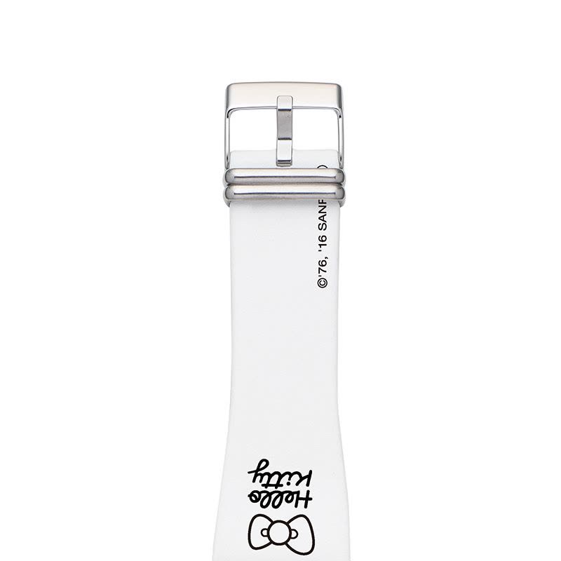 EPSON Smart Canvas 爱普生时感主题手表表带 hello kitty (白)图片