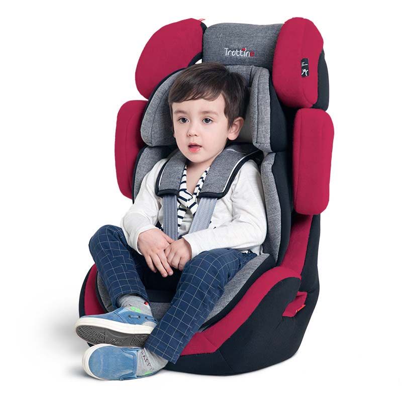 Trottine进口儿童安全座椅3C汽车用宝宝婴儿车载9个月-12岁isofix接口图片