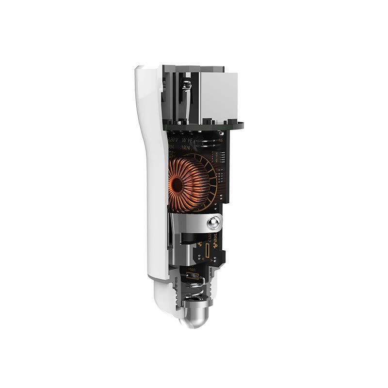 [苏宁自营]公牛(Null)车载充电器 GN-U112C 汽车用点烟器车充双USB智能快充头多功能转接头一拖二图片