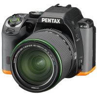宾得(PENTAX)K-S2 18-135WR 单反套机 翻转屏 防尘防滴 无低通滤镜 黑橙