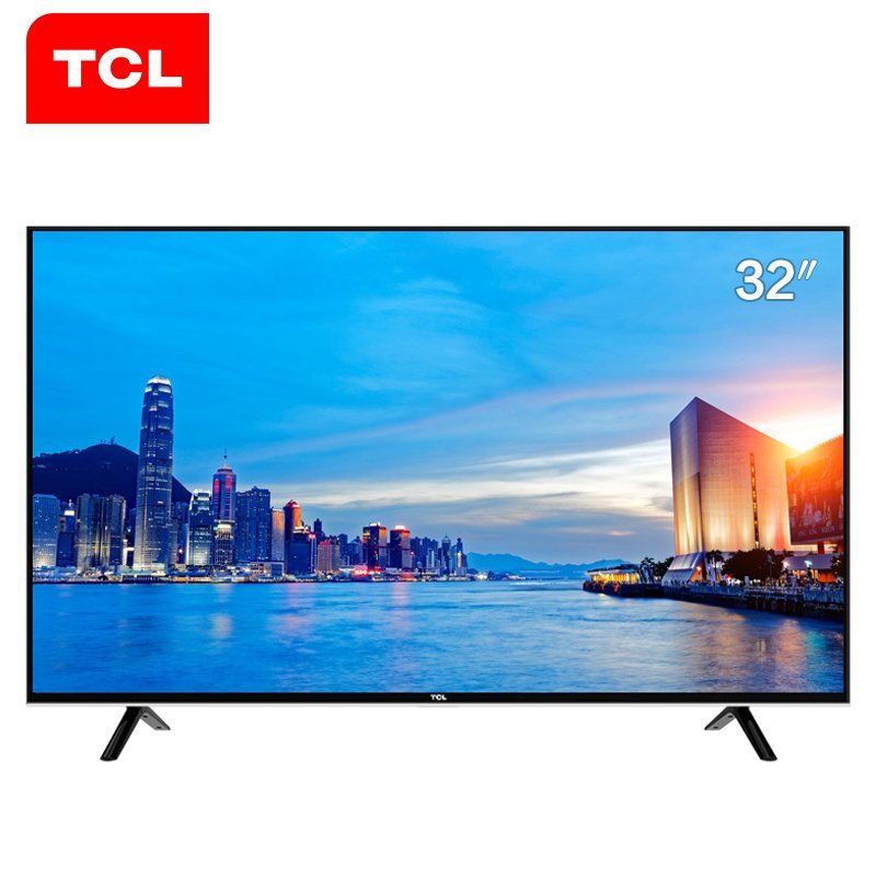 TCL 32英寸 窄边框 蓝光USB播放 高清电视机 L32F1B (台)