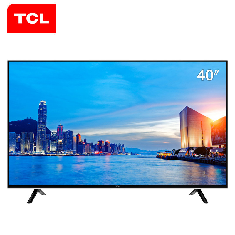 TCL 40寸窄边框 蓝光电视 LED液晶电视 L40F1B (台)