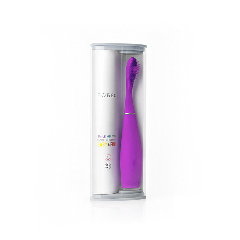 斐珞尔(FOREO) 电动牙刷 ISSA mini 儿童适用 充电式 梦幻紫 6000R/M 口腔健康