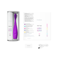 斐珞尔(FOREO) 电动牙刷 ISSA mini 儿童适用 充电式 梦幻紫 6000R/M 口腔健康