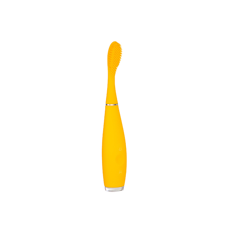 斐珞尔(FOREO) 电动牙刷 ISSA mini 儿童适用 充电式 芒果黄 6000R/M 口腔健康