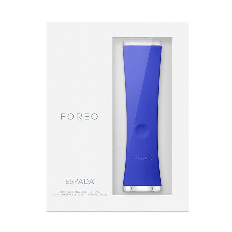 斐珞尔(FOREO) 美容器 ESPADA LED光学蓝光美颜 声波祛痘 净肤祛痘仪宝蓝色图片