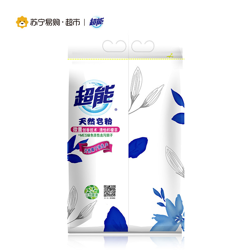 超能/ 天然皂粉 MES 1688g