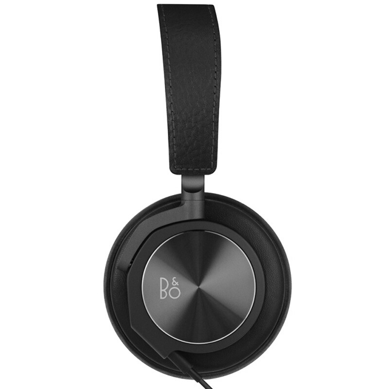 B&O PLAY(by Bang & Olufsen)BeoPlay H6二代 包耳式头戴耳机 高档皮革材质 黑色