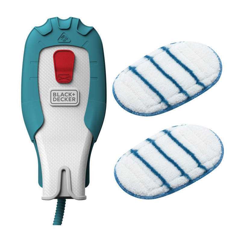 百得(BLACK&DECKER)FSH10SM 标准款多功能高温蒸汽清洁清洗机 手持式杀菌消毒1000功率