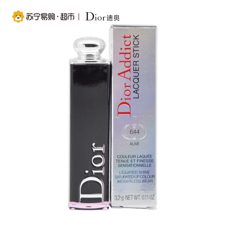 【苏宁超市】克里斯汀迪奥魅惑釉唇膏 644 3.2g