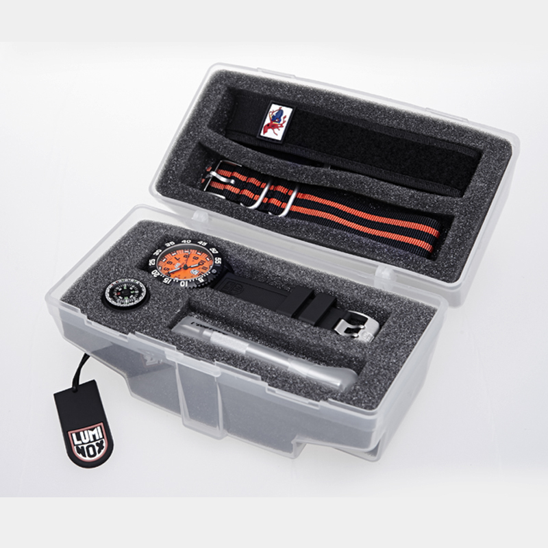 雷美诺时(Luminox)手表 瑞士军表海系列防水自发夜光运动男表A.3059.SET
