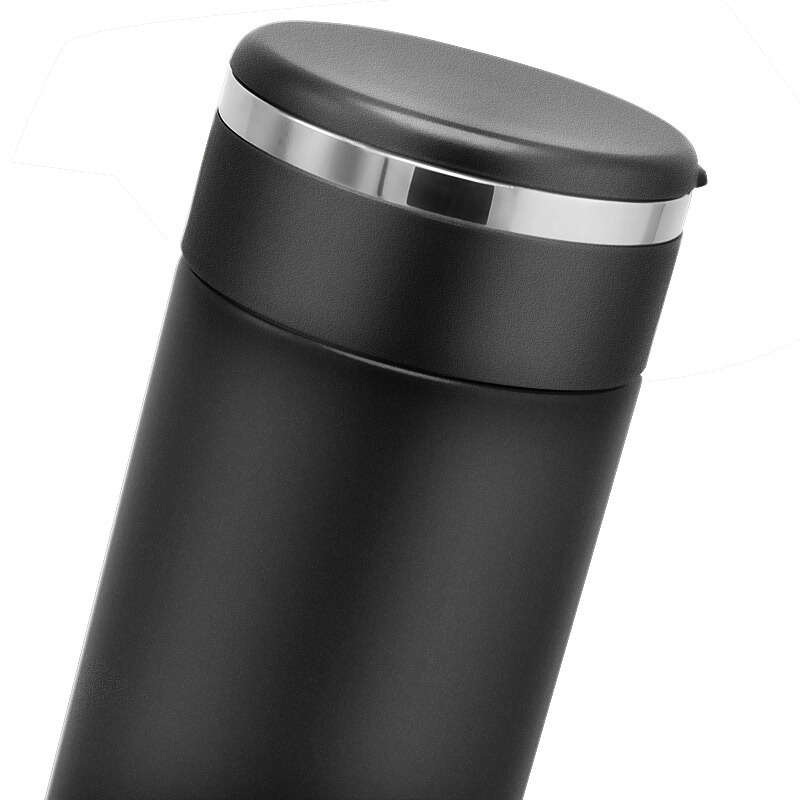 象印(ZO JIRUSHI)保温杯SM-JE36进口不锈钢真空保温保冷杯直身防漏办公水杯子360ml HM板岩灰色